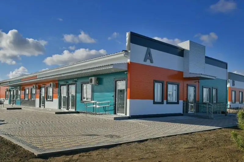 Новый модульный инфекционный госпиталь открыли в Павлодаре