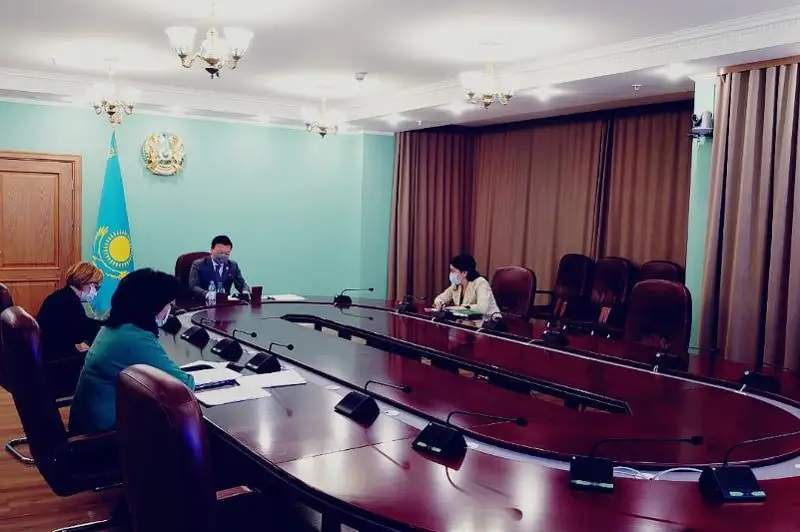 Минздрав РК и ЮНИСЕФ обсудили план взаимодействия на 2021-2022 годы