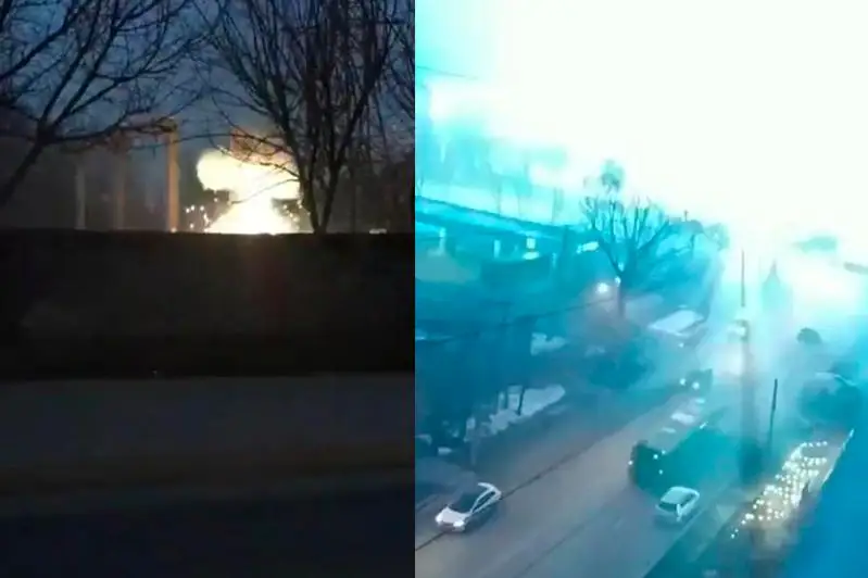 Замыкание на высоковольтной подстанции напугало алматинцев