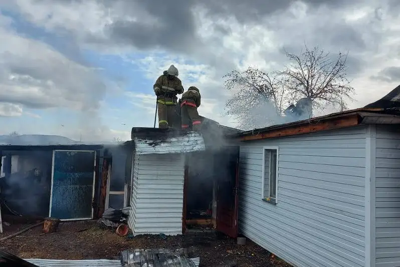 84-летнюю труженицу тыла спасли из огня в Акмолинской области