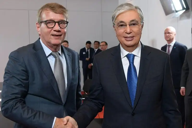 Президент РК  провел ряд встреч с представителями германского бизнеса