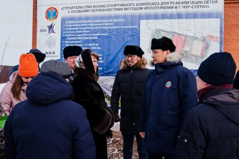 Конно-спортивный комплекс для реабилитации детей с особыми потребностями строят в столице
