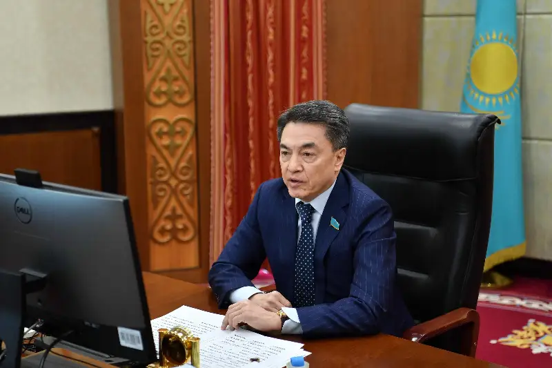 Сенатор принял участие в межпарламентском диалоге, посвященном 75-летию Победы в ВОВ