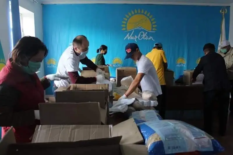 Туркестан: В рамках акции «Біз біргеміз!» будет оказана помощь 1500 семьям