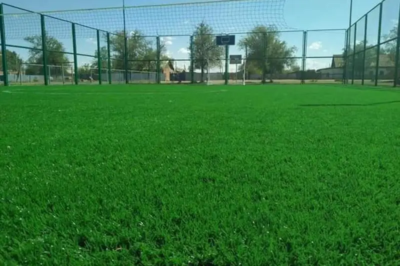 Новые спортивные площадки открываются в школах Теректинского района ЗКО