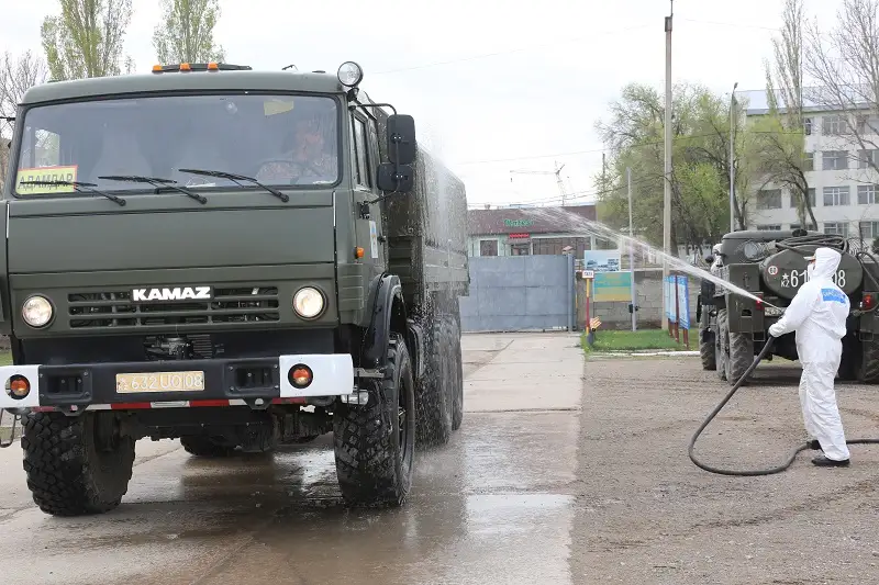 Как защищаются от коронавируса Вооруженные силы Казахстана