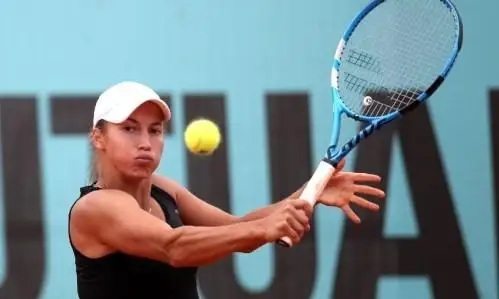 Юлия Путинцева победила на старте турнира в Риме