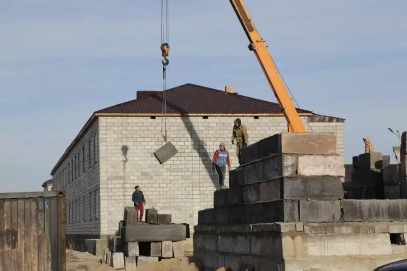 Целый микрорайон строят в поселке Атасу в Карагандинской области