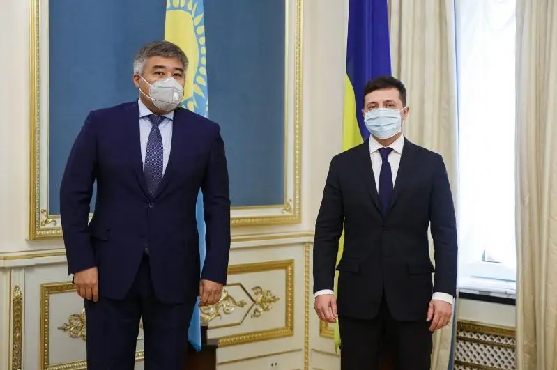 Владимир Зеленский поблагодарил Казахстан