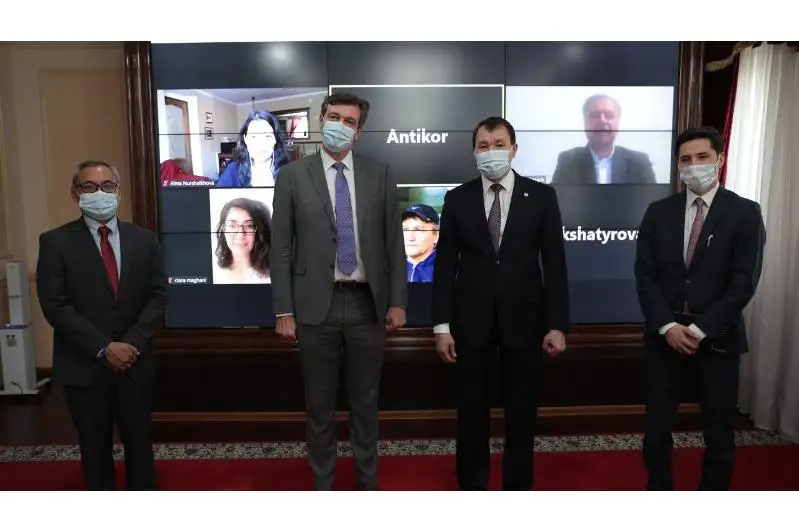 А.Шпекбаев обсудил реализацию антикоррупционной политики с постоянным представителем Всемирного банка в РК