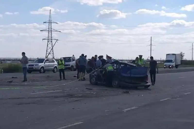 Ребёнок погиб в ДТП с участием полицейского автомобиля в Костанайской области