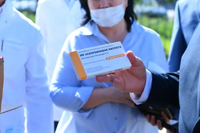 Необходимые лекарственные средства прибыли в Туркестан