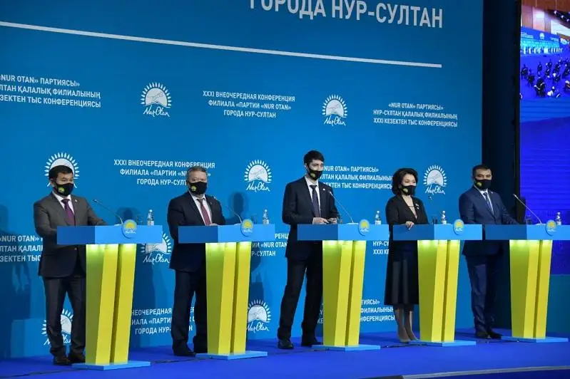 Кто прошел в столичный партийный список Nur Otan
