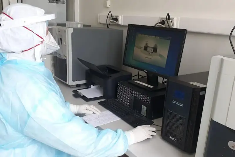 Третья лаборатория для раннего выявления коронавируса открылась в Туркестанской области