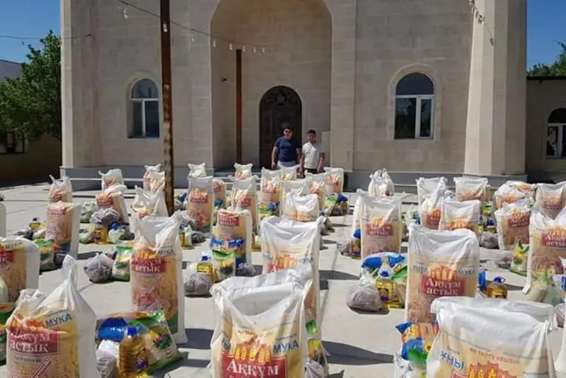 #Bizbirgemiz: два миллиона тенге выделил предприниматель в Туркестанской области