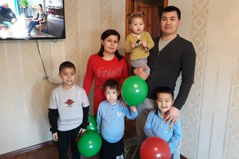 Многодетная семья за месяц смогла купить квартиру в Туркестанской области