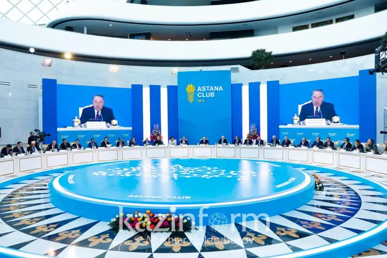 Заседание Astana Club с участием Нурсултана Назарбаева началось в столице