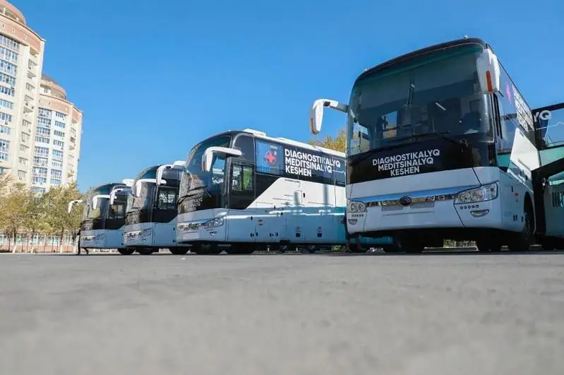 Мобильные медицинские лаборатории получили пять районов Атырауской области