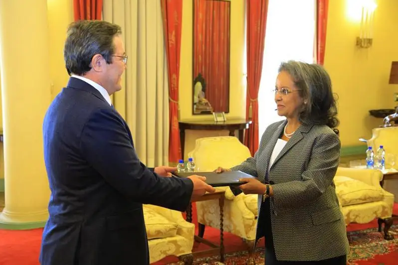 Посол Казахстана вручил верительные грамоты  Президенту Эфиопии