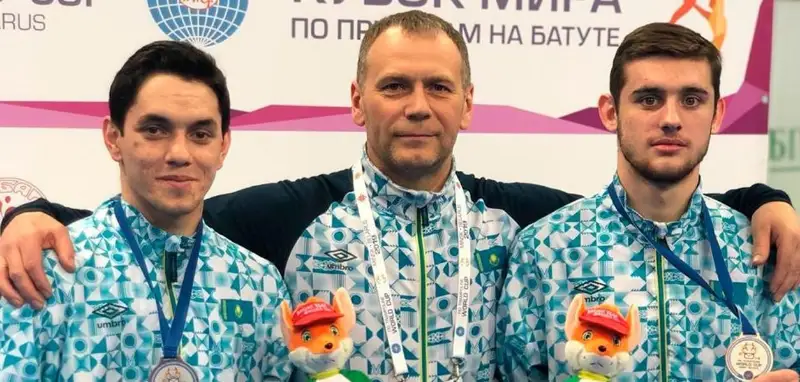 Казахстанские гимнасты  стали третьими на этапе Кубка мира в Баку