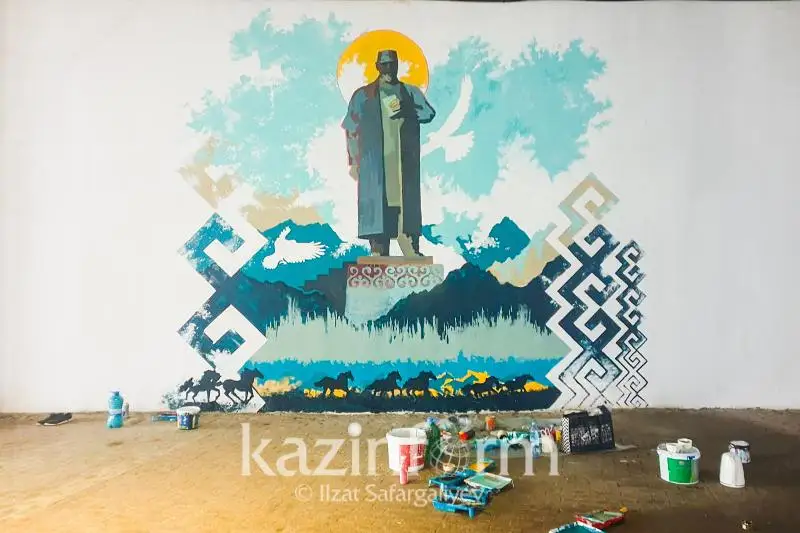 Изображение Абая в стиле стрит-арт появится в Нур-Султане