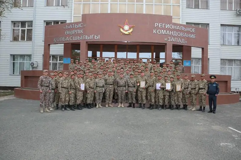Воинские сборы офицеров запаса завершились в ряде регионов Казахстана