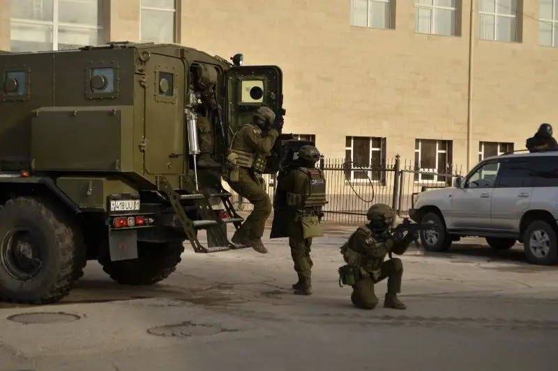 В Кокшетау прошли республиканские оперативно-тактические учения