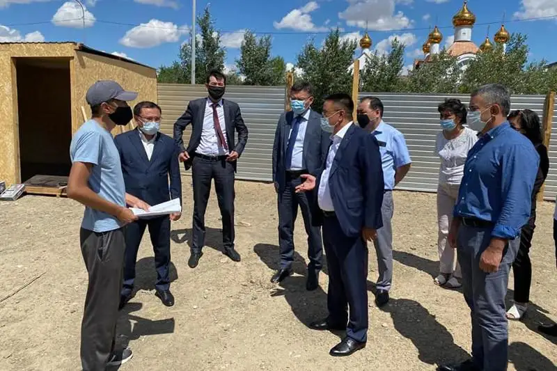 Строительство нового здания суда началось в Сатпаеве