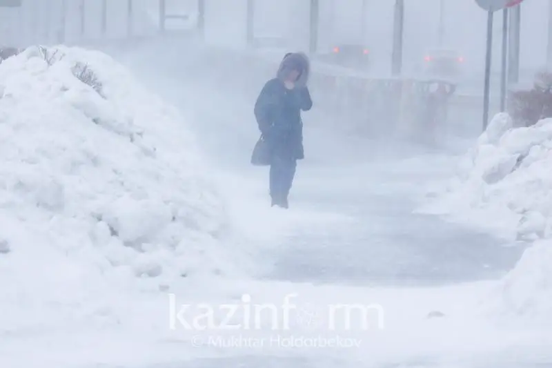 Шторм ожидается в Северном Казахстане