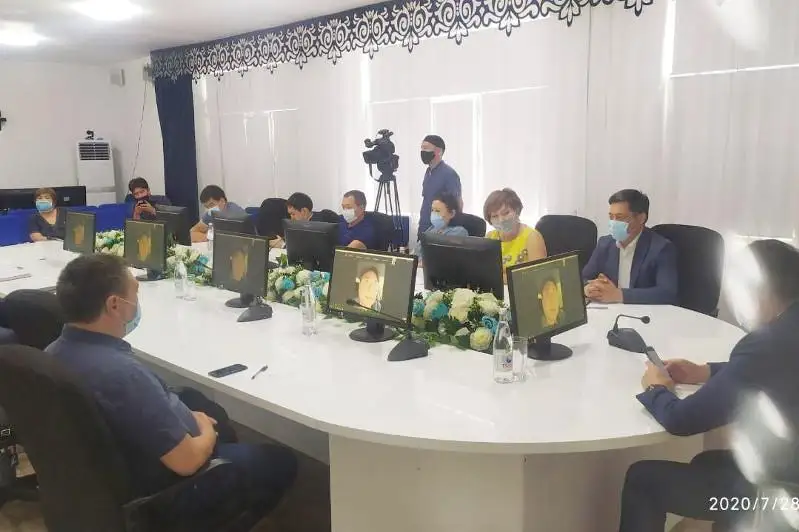 Жамбылские и южнокорейские врачи обменялись опытом в лечении коронавируса