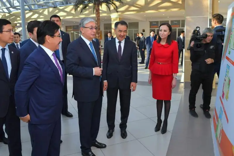 Видеообзор рабочей поездки Касым-Жомарта Токаева в Алматы