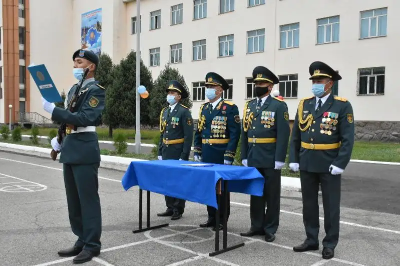 Курсанты учебных заведений Минобороны РК приняли присягу