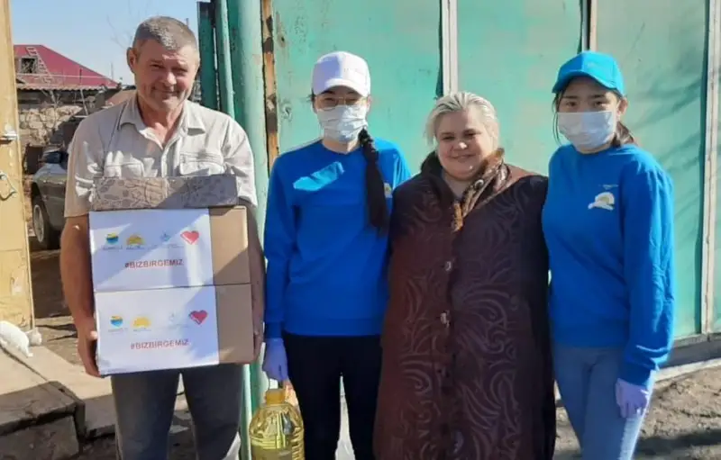 Акция «Біз біргеміз! Nur Otan» стартовала в Акмолинской области