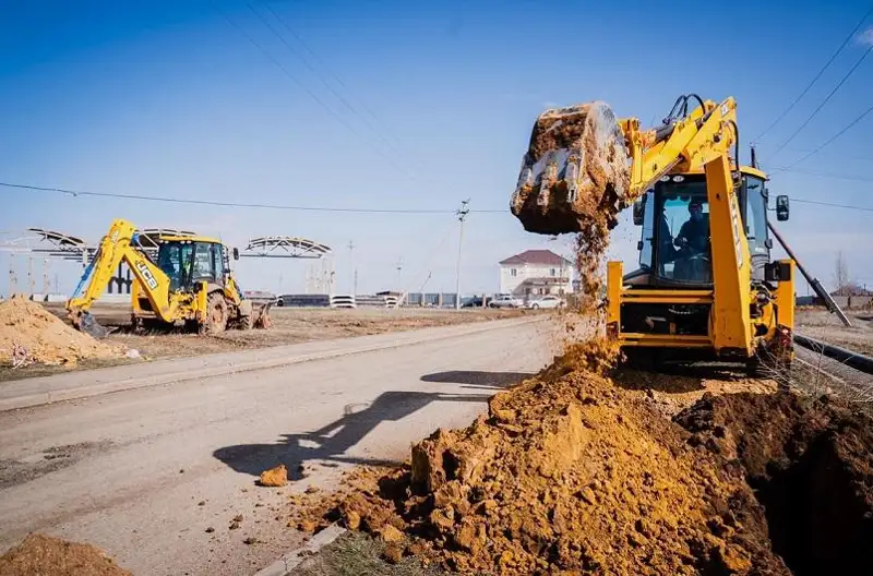 В Нур-Султане приступили к строительству газораспределительных сетей