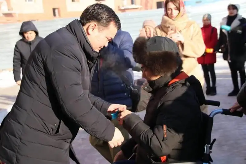 В День Первого Президента празднуют новоселье жители Карагандинской области