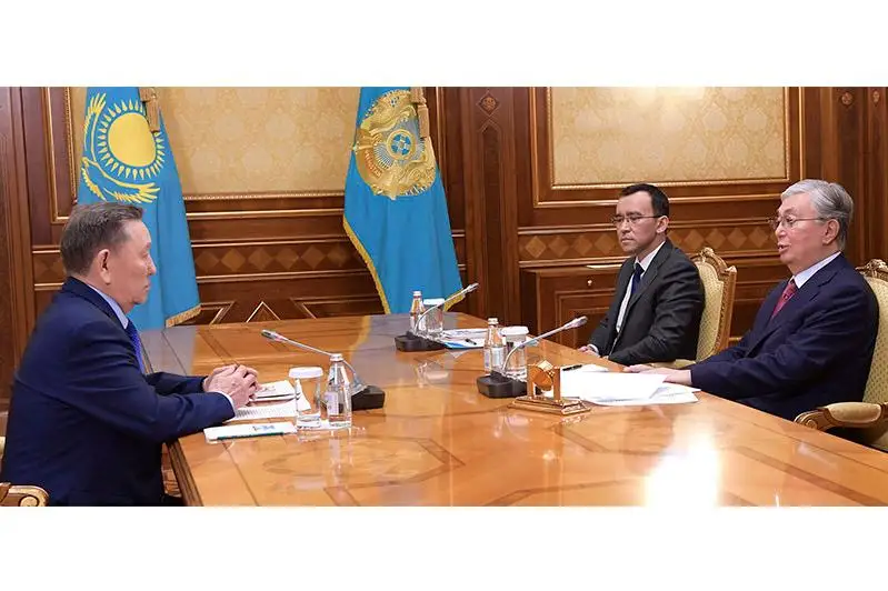 Президент принял общественного деятеля Адиля Ахметова