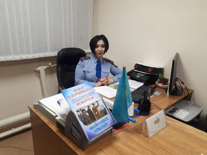 Агиля Бескемпирова: Любовь к детям – основная причина работы в полиции