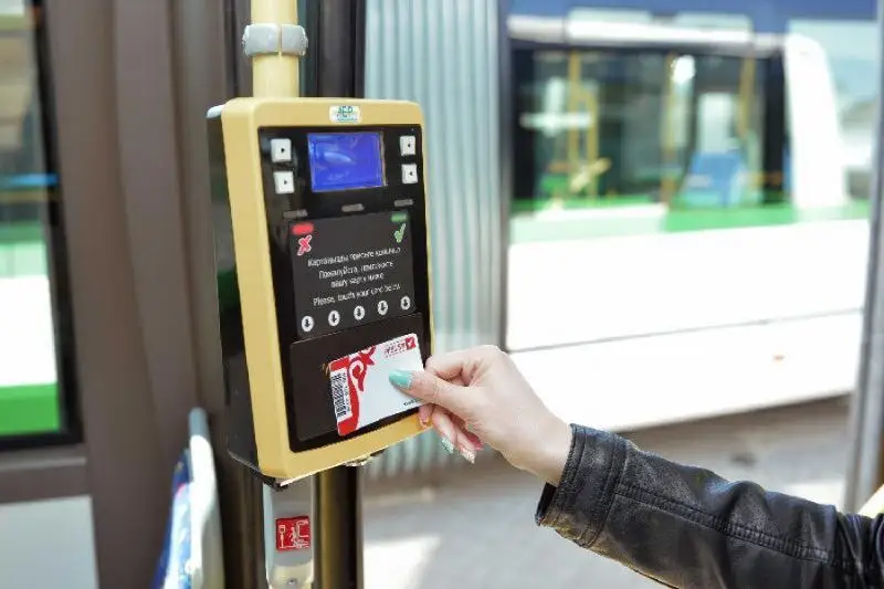 На электронную билетную систему перейдут автобусы в Кызылорде