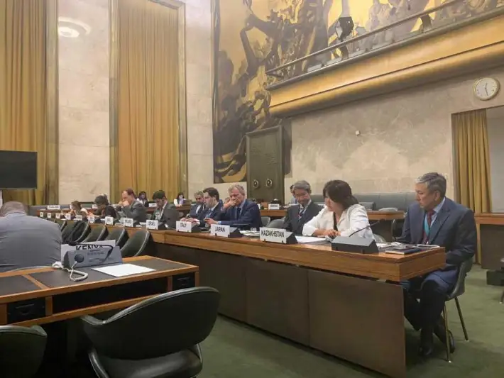 Делегация Казахстана выступила на пленарном заседании Конференции по разоружению