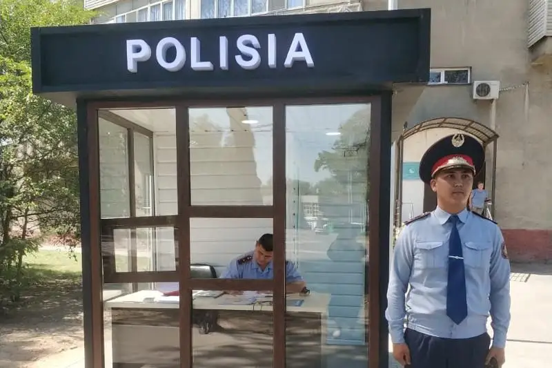 Новые стационарные пункты полиции появились в Алматы