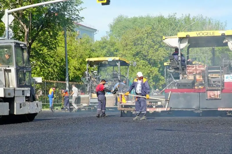 На каких улицах проложили асфальт в Нур-Султане