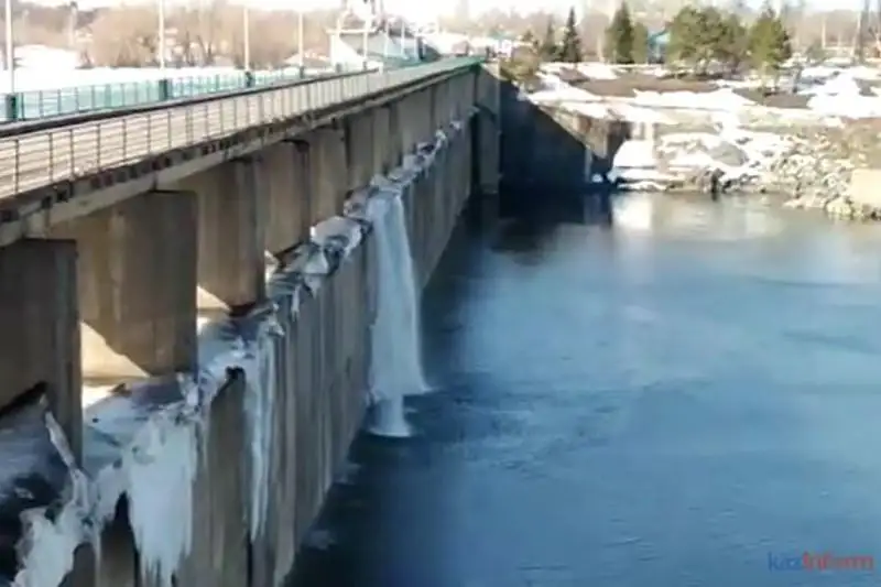 Уровень воды повышается в реке Есиль в СКО