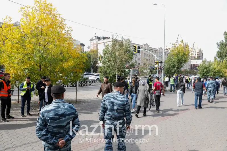 57 человек задержали в Нур-Султане и Алматы за участие в несанкционированных митингах