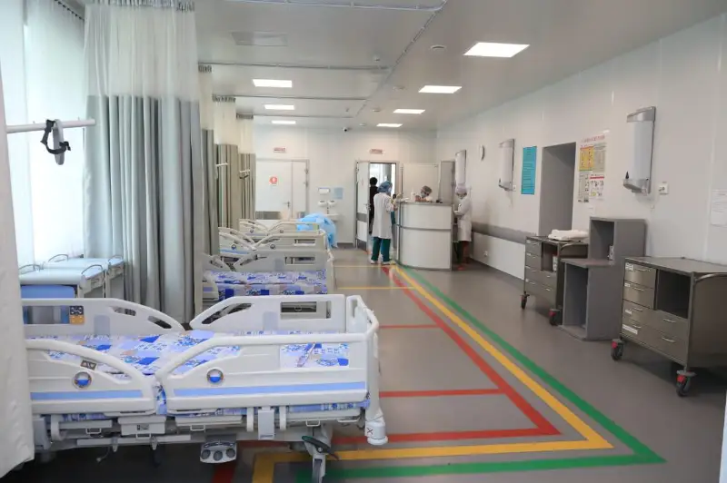 Строительство кардиологического центра завершают в Аягозе