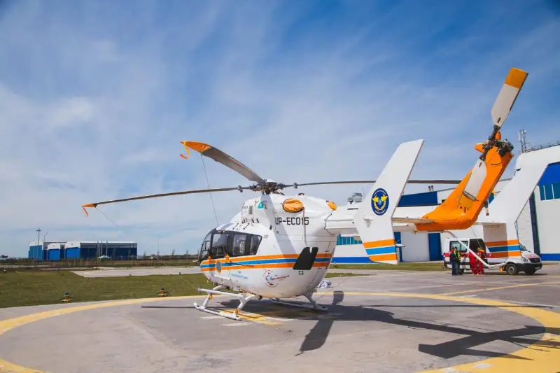 Восемь вылетов совершила медавиация Казахстана для вывоза соотечественников из-за рубежа