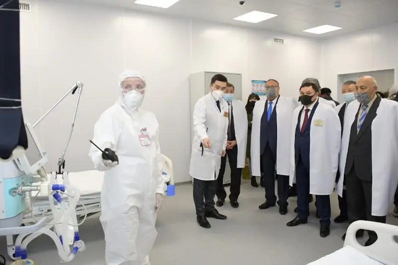 Новую инфекционную больницу открыли в Кокшетау