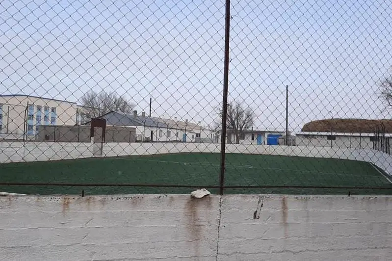 В Карагандинской области сельчане открыли борцовский зал и хоккейный корт