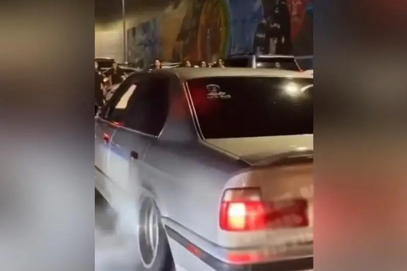 Полиция отреагировала на видео ночного «алматинского форсажа»