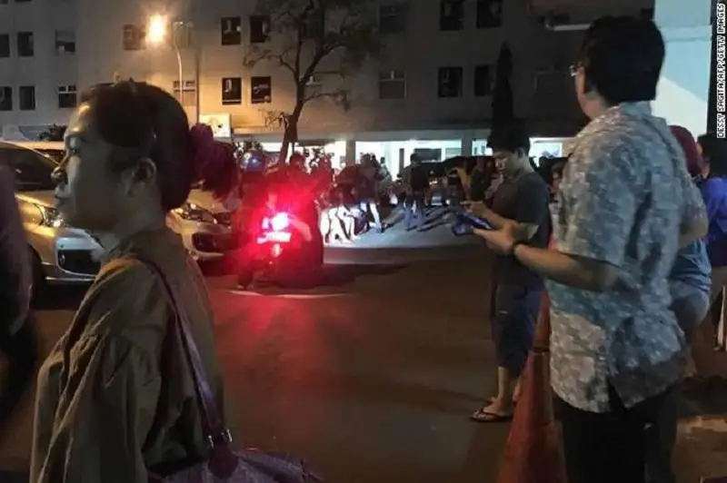 Мощное землетрясение произошло в Индонезии