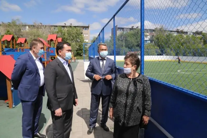 Более 500 дворов будут благоустроены в этом году в Караганде